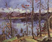 Lovis Corinth Easter at Lake Walchen oil painting